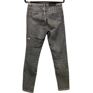 Ksubi High Waisted Straight Narrow Leg Jeans Size 27